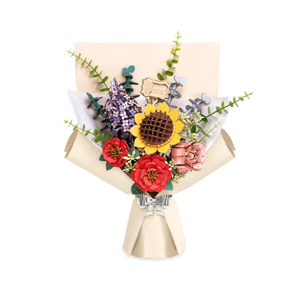 Wooden flowers Bouquet